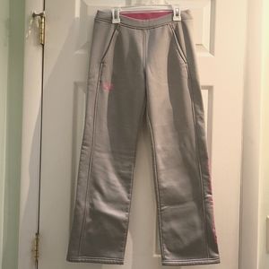 Nike Small SweatPants Grey/Pink